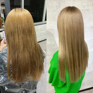 ロング 外れにくいエク💚 EST梅田TAKIのヘアスタイル