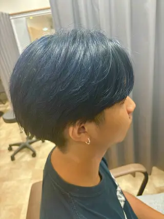 ショート カラー メンズ 竹内滉太 当日予約⭕️のヘアスタイル