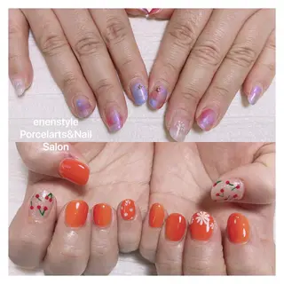 ショート ネイル 🐾enen style 🐾のネイルデザイン