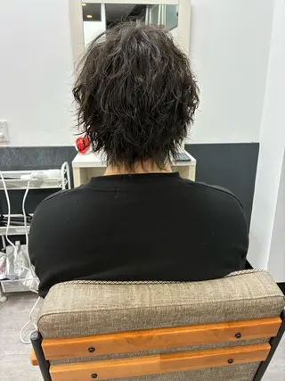 パーマ メンズ 縮毛矯正メンズパーマ 髪質改善特化のヘアスタイル