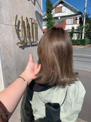 セミロング カラー stylist N0Nのヘアスタイル