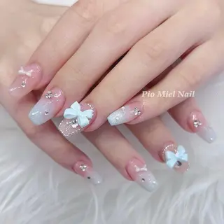 ネイル HANA 長さだしのネイルデザイン