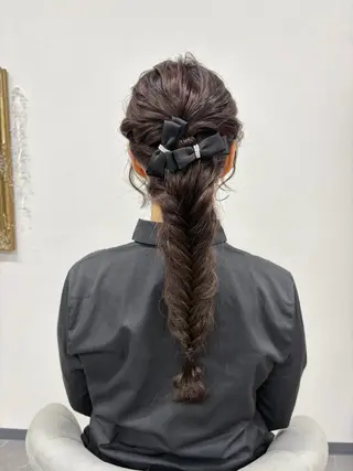 ヘアアレンジ ヘアサロン ミカヅキのヘアスタイル