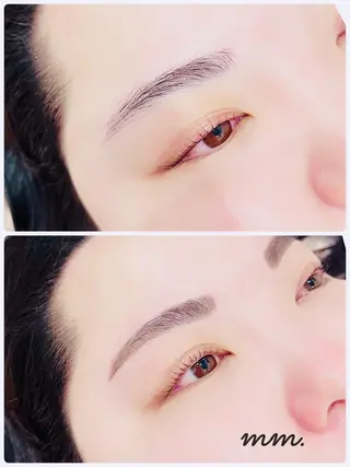 アイブロウ mm. 大宮💎 tomoのネイルデザイン