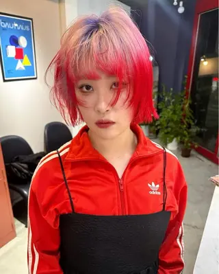 ミディアム カラー 梅田デザインカラー 🌈🏆ヒノキのヘアスタイル