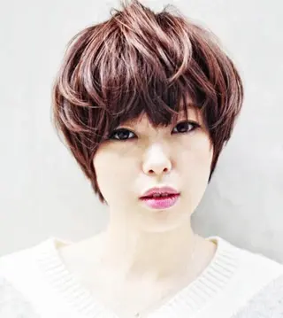 ショート 癖毛のモデルさん募集 /NORIのヘアスタイル