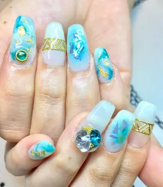 ネイル nailist cocoのネイルデザイン