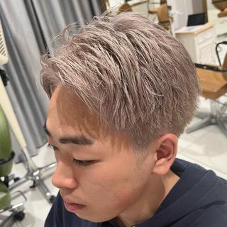 メンズ 三条メンズパーマ⚽️ 髙井　陽のヘアスタイル