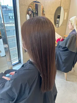 ロング カラー SiLO Yukinaのヘアスタイル