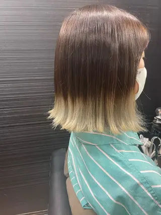 ショート カラー 山本 雅由のヘアスタイル