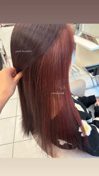 ロング カラー hari make maria/NANAのヘアスタイル