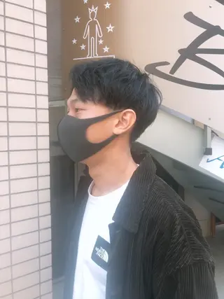 メンズ 阿部 美咲のヘアスタイル