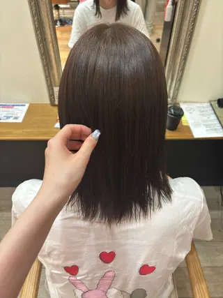 ミディアム カラー Karin／ レイヤーブリーチ🥀のヘアスタイル