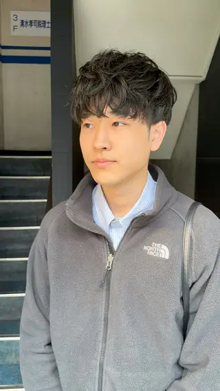 メンズ カット スパのヘアスタイル