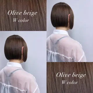 ショート カラー ルプラボウ/ 聖花/透明感カラーのヘアスタイル