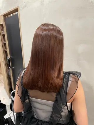セミロング la fith hinaのヘアスタイル