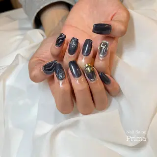 セミロング ネイル SalonPrima 西院Nail&Eyeのネイルデザイン