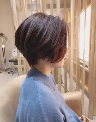 ショート カラー 髪質改善特化 谷口祐綺のヘアスタイル