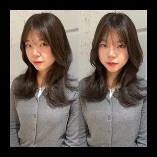 セミロング カラー mai / linoah˚✧のヘアスタイル