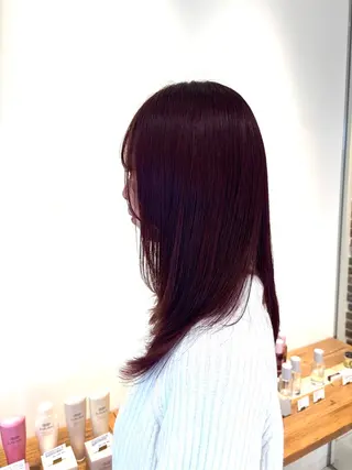 セミロング emu minekoのヘアスタイル