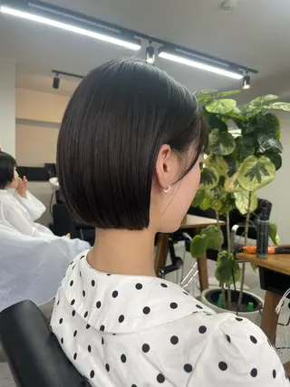 ショート 絶壁解消/横顔美人に なるカット/尾瀬和也のヘアスタイル