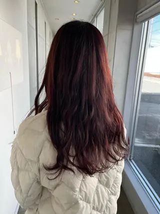 ミディアム おせ ちさとのヘアスタイル