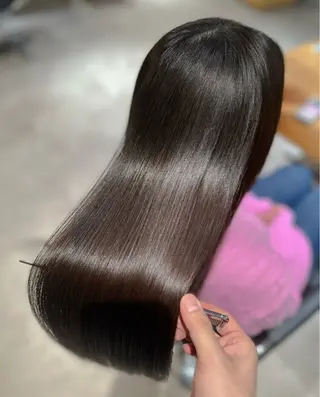 セミロング 嶋崎 留美のヘアスタイル