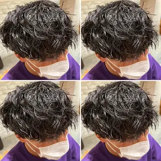パーマ メンズ メンズパーマ特化 望月謙二郎のヘアスタイル