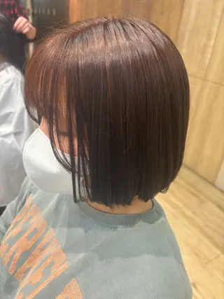 ミディアム ゆうこ🍀髪質改善/ ストレート/艶カラーのヘアスタイル