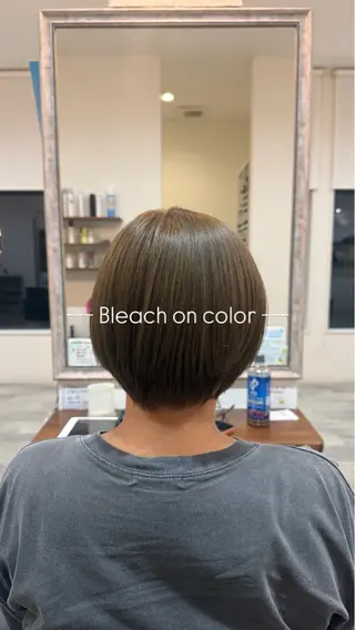 ショート カラー 山内 星愛🫧のヘアスタイル