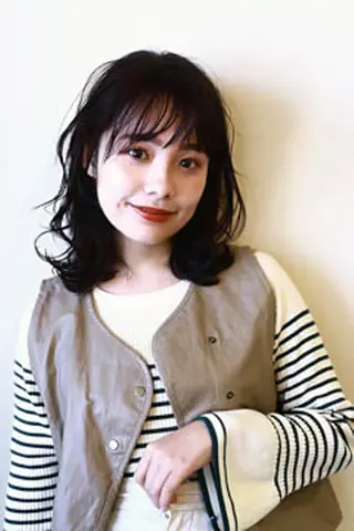 ミディアム パーマ 髪質改善shoma mikiのヘアスタイル