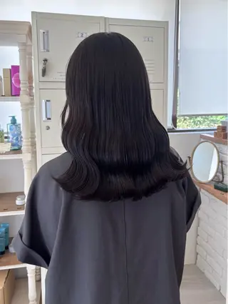 ロング カラー にゅーかわいいヘア♡ おがわゆいり౨ৎのヘアスタイル
