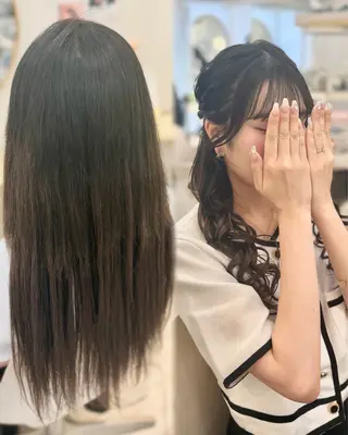 ロング ヘアアレンジ 梅田茶屋町ヘアセット 🎀RIONA🎀のヘアスタイル