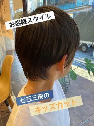 ショート あやか 白髪ぼかしハイライトのヘアスタイル