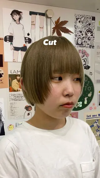 ショート JUURI- Shionのヘアスタイル