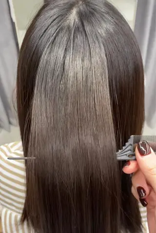 🎀川越🤍透明感 カラー  uRaraのヘアスタイル