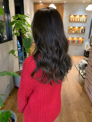 ロング 開發 智也のヘアスタイル