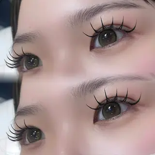 マツエク・マツパ Choco Lash mokaのマツエク・マツパデザイン