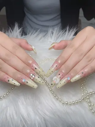 ネイル Sora nail 長さ出し専門店のネイルデザイン