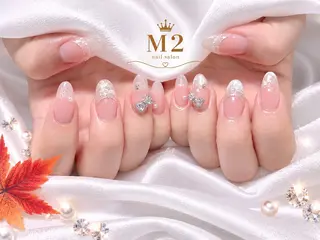 ネイル 長さだし専門店 M2 rikaのネイルデザイン