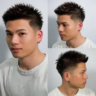 ショート 田中 優李のヘアスタイル