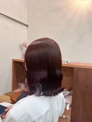 ミディアム カラー 🌹花屋併設🌹 横山 洋幸のヘアスタイル