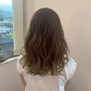 セミロング 古橋 瑞希のヘアスタイル