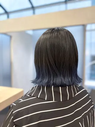 ミディアム カラー デザインカラー /aiのヘアスタイル