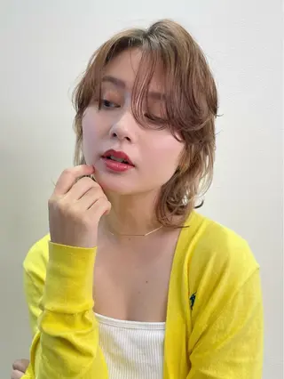 ミディアム 流行デザイン特化 東方 舜のヘアスタイル