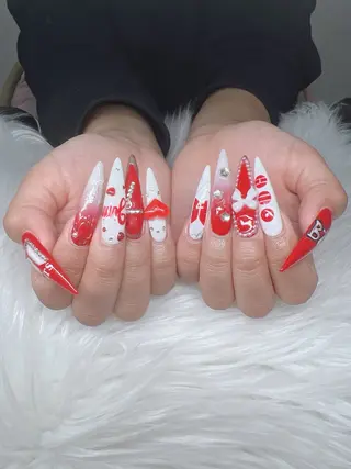 ネイル Lee Nails チップ長さだし専門店のネイルデザイン