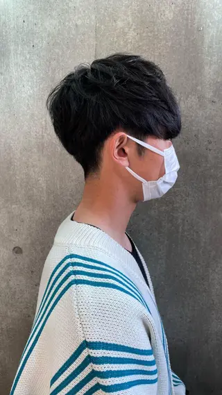 メンズ もりたみかこ 美容師お休み中のヘアスタイル