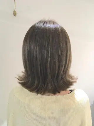 ミディアム カラー yoshi ☆のヘアスタイル