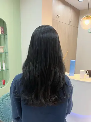 ロング カラー 中村 佳歩のヘアスタイル