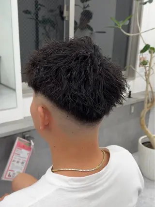 メンズ レイヤー透明感カラー ブリーチ🎀オトハのヘアスタイル